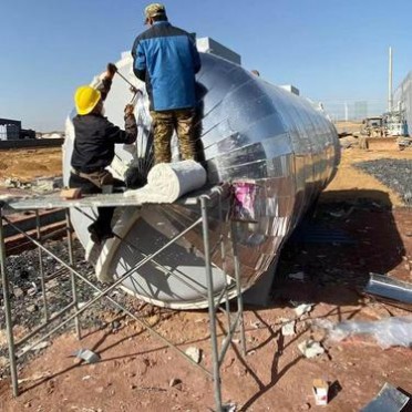 承攬鐵皮保溫鋁皮保溫巖棉保溫罐體保溫油罐保溫水罐保溫安裝 資質齊全