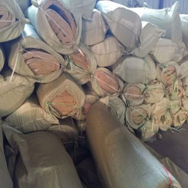 防火巖棉氈耐高溫罐體保溫棉打直徑管道巖棉氈80㎏ m350mm規格齊