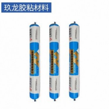 590ml石材幕墻耐候膠 m90硅酮耐候膠結構膠 黑色建筑玻璃結構膠