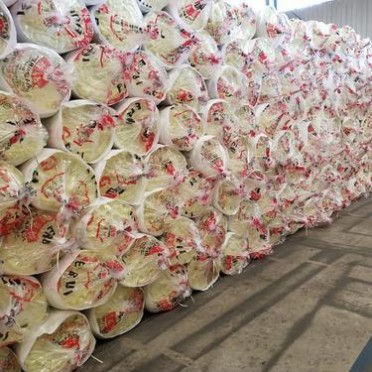 貼箔保溫棉 華美離璃棉 80mmx16kg貼箔保溫棉 防火保溫 阻燃隔熱
