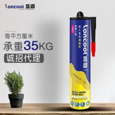 全耐三號瓷白免釘膠柔韌不脆化鏡子瓷磚強力玻璃膠木料金屬玻璃膠