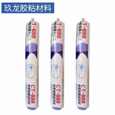 CT888結構膠 中性硅酮玻璃黑色結構膠 玻璃幕墻工程用膠